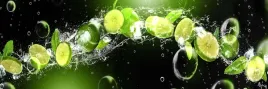 naklejki-do-kuchni-sciane-limonki-woda-laminat