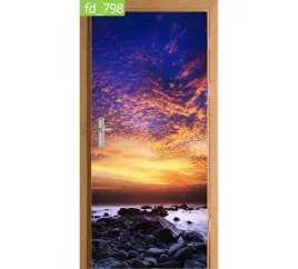 fototapeta-naklejka-na-drzwi-slonce-mgla-kamienie