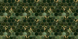 panel-dekoracyjny-100x50-pcv-zielone-heksy-zlote