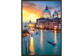 obraz-plakat-40x30-wenecja-wlochy-gondola-kanal