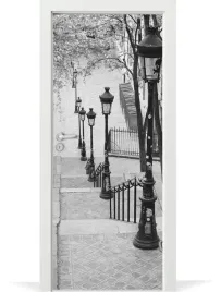 fototapeta-samoprzylepna-na-drzwi-schody