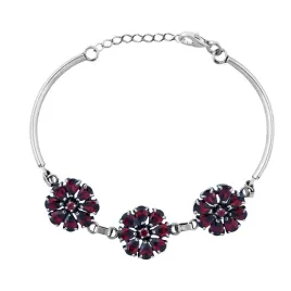 bransoletka-oksydowana-srebro-pr-925-eleganckie-kwiaty-z-cyrkoniami-granat