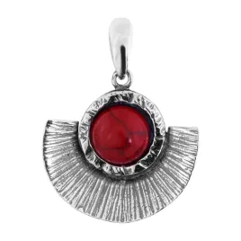 zawieszka-srebrna-pr-925-elegancki-wisiorek-oksydowany-z-koralem-dla-niej