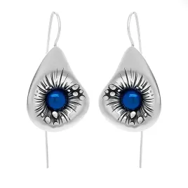 kolczyki-srebrne-krople-rosy-z-tytanem-rekodzielo