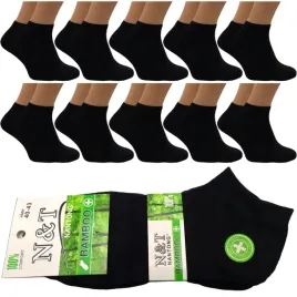 10x-stopki-czarne-meskie-bambusowe-krotkie-44-46