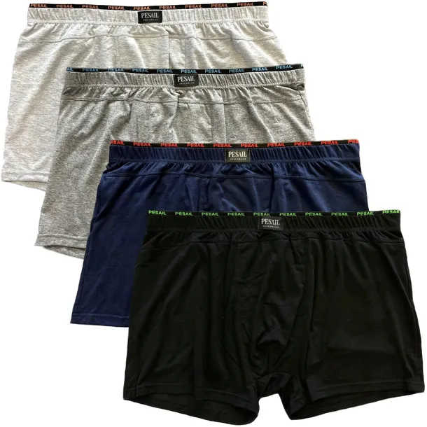 4x Bokserki Męskie Bawełniane Majtki 4XL