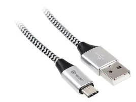 tracer-trakbk46265-kabel-usb-usb-2-0-1-m-usb-c-usb-a-czarny-srebrny
