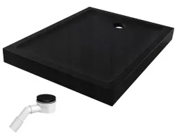 polski-brodzik-efekt-kamienia-90x80-czarny-115-cm-gratis-syfon