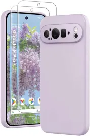 etui-obudowa-do-google-pixel-9-pro-plecki-silikon-szklo-hartowane-liliowy