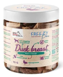 syta-micha-100percent-liofilizowane-mieso-kaczki-dla-psa-70g-freezy-pure
