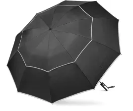 parasol-skladany-z-odblaskowym-paskiem-10-zeber-automatyczny-czarny