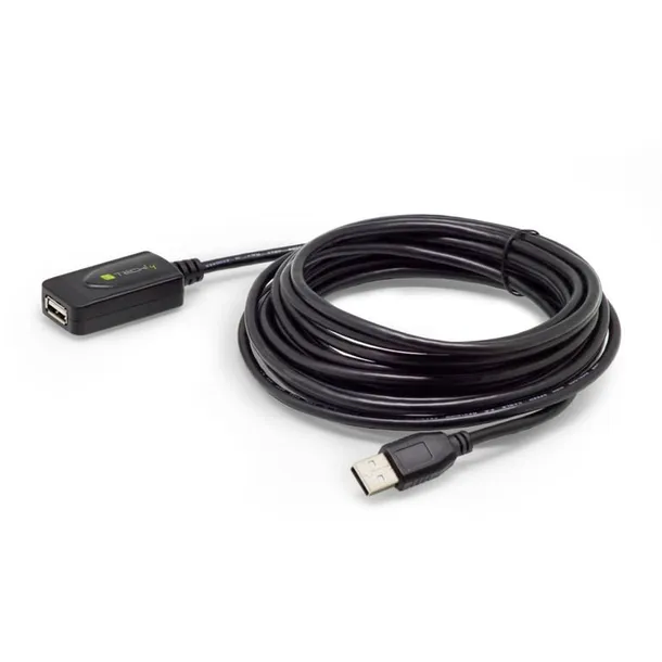 techly-iusb-rep20ty-kabel-usb-usb-2-0-5-m-usb-a-czarny