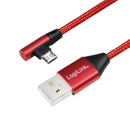 logilink-cu0149-kabel-usb-usb-2-0-03-m-usb-a-micro-usb-b-czerwony