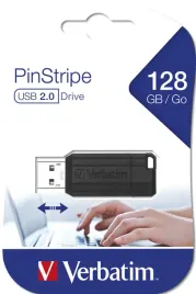 verbatim-pinstripe-128gb-pamiec-usb-usb-typu-a-2-0-czarny