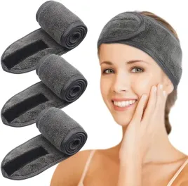 3x-opaska-na-glowe-wlosy-mikrofibra-skin-care-do-mycia-twarzy-jogi-na-rzep