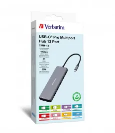 verbatim-cmh-13-usb-type-c-10000-mbit-s-srebrny