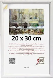 ramka-na-zdjecia-ze-szklem-akrylowym-drewniana-biala-rama-20x30cm