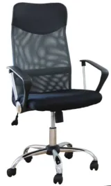 krzeslo-biurowe-szare-ergonomiczne-obrotowe-wzmacniane-furnitex-do-gabinetu