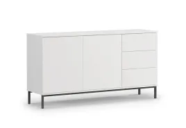elegancka-dwudrzwiowa-komoda-z-3-szufladami-do-salonu-claw-150-bialy