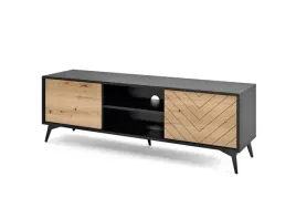 szafka-rtv-stolik-telewizyjny-jodelka-diamond-154-cm-dab-evoke-czarny-mat