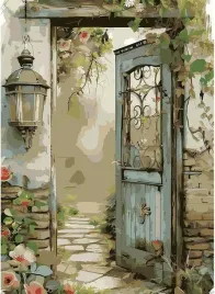 malowania-po-numerach-zestaw-bez-ramki-30x40-cm-wzor-stare-drzwi-w-grecji
