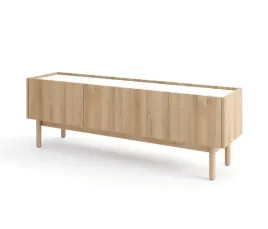 szafka-rtv-boho-rtv-144-dab-riviera-marmur-bianco