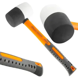 richmann-mlotek-gumowy-115-trzonek-fiberglass-bialo-czarny-c2612