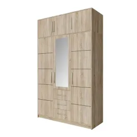 szafa-trzydrzwiowa-z-lustrem-srebrne-uchwyty-nadstawka-ball-3d-sonoma
