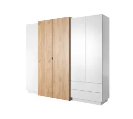 duza-szafa-do-sypialni-modny-design-wood-230-x-199-bialy-mat-zloty-dab