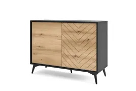komoda-dwudrzwiowa-jodelka-do-salonu-diamond-104-cm-dab-evoke-czarny-mat