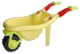 hemar-eco-line-duza-taczka-ogrodowa-do-piasku-piaskownicy-kolor-bananowy