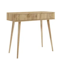 toaletka-konsola-biurko-szuflada-wysokie-nogi-ikon-90-cm-dab-craft-zloty