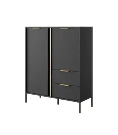 komoda-wysoka-lars-2d2s-103-kolor-antracyt