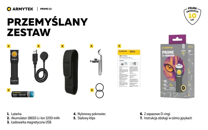 latarka-armytek-prime-c2-warm-magnet-usb-930lm-maksymalna-sila-swiatla-930-lm