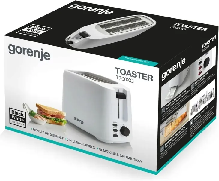 toster-gorenje-t700xg-bialy-7-stopni-rozmrazanie-700w-mocny-bialy-pojemnosc-2-tosty