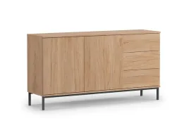 elegancka-dwudrzwiowa-komoda-z-3-szufladami-do-salonu-claw-150-dab-hickory