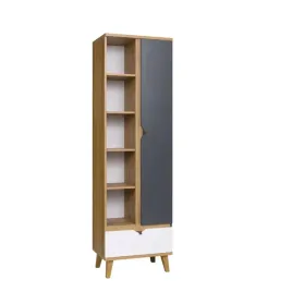 stylowy-regal-do-pokoju-mlodziezowego-memory-1d1sz-dab-zloty-bialy-mat