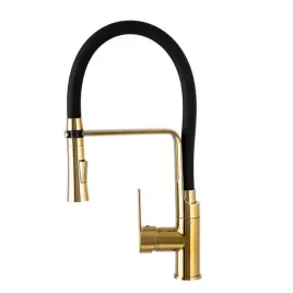 bateria-kuchenna-zlota-z-wyciagana-wylewka-kran