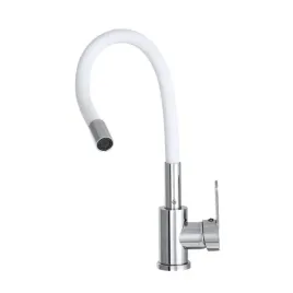 bateria-zlewozmywakowa-kuchenna-biala-elastyczna-wylewka-360-flex-chrom