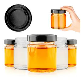 50x-szklane-sloiki-na-przetwory-225-ml-male-sloiczki-na-dzem-miod-zakretki
