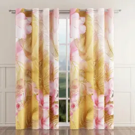 nowoczesna-zaslona-z-drukowanym-wzorem-rozowa-w-kwiaty-piora-150x250cm