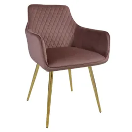 fotel-dankor-design-lizbona-welur-brudny-roz-nogi-zloty-chrom