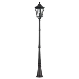 lampa-uliczna-latarnia-klasyczna-czarna-szklana-slupek-257-cm-feiss