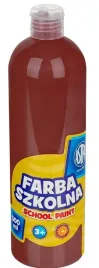 astra-swieza-farba-szkolna-plakatowa-butelka-500ml-brazowa
