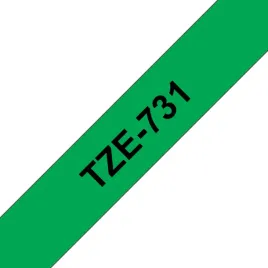 brother-tze-731-tasmy-do-etykietowania-czarny-na-zielonym