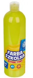 astra-swieza-farba-szkolna-plakatowa-butelka-500ml-cytrynowa