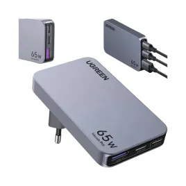 plaska-ladowarka-sieciowa-ugreen-nexode-pro-65w-gan-2x-usb-c-usb