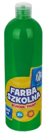 astra-swieza-farba-szkolna-plakatowa-butelka-500ml-jasnozielona