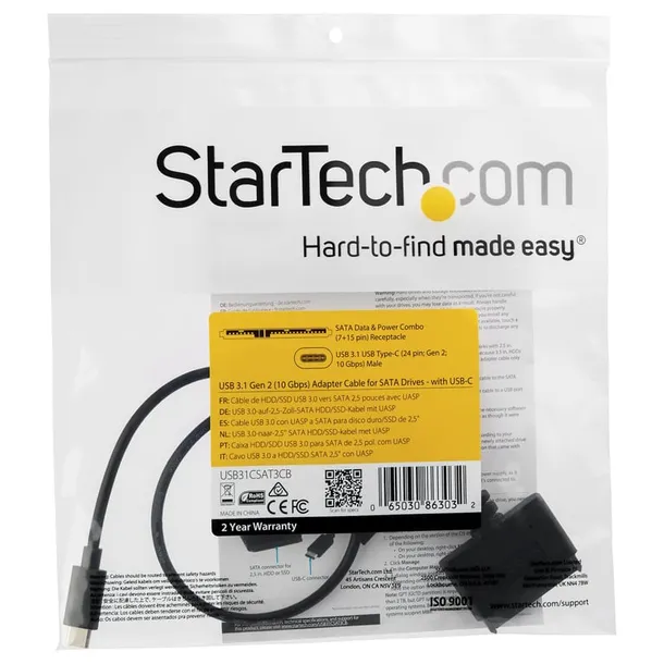 startech-usb31csat3cb-stacja-dokujaca-czarny