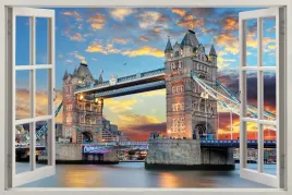 naklejka-na-sciane-widok-przez-okno-tower-bridge-most-londyn-120x80